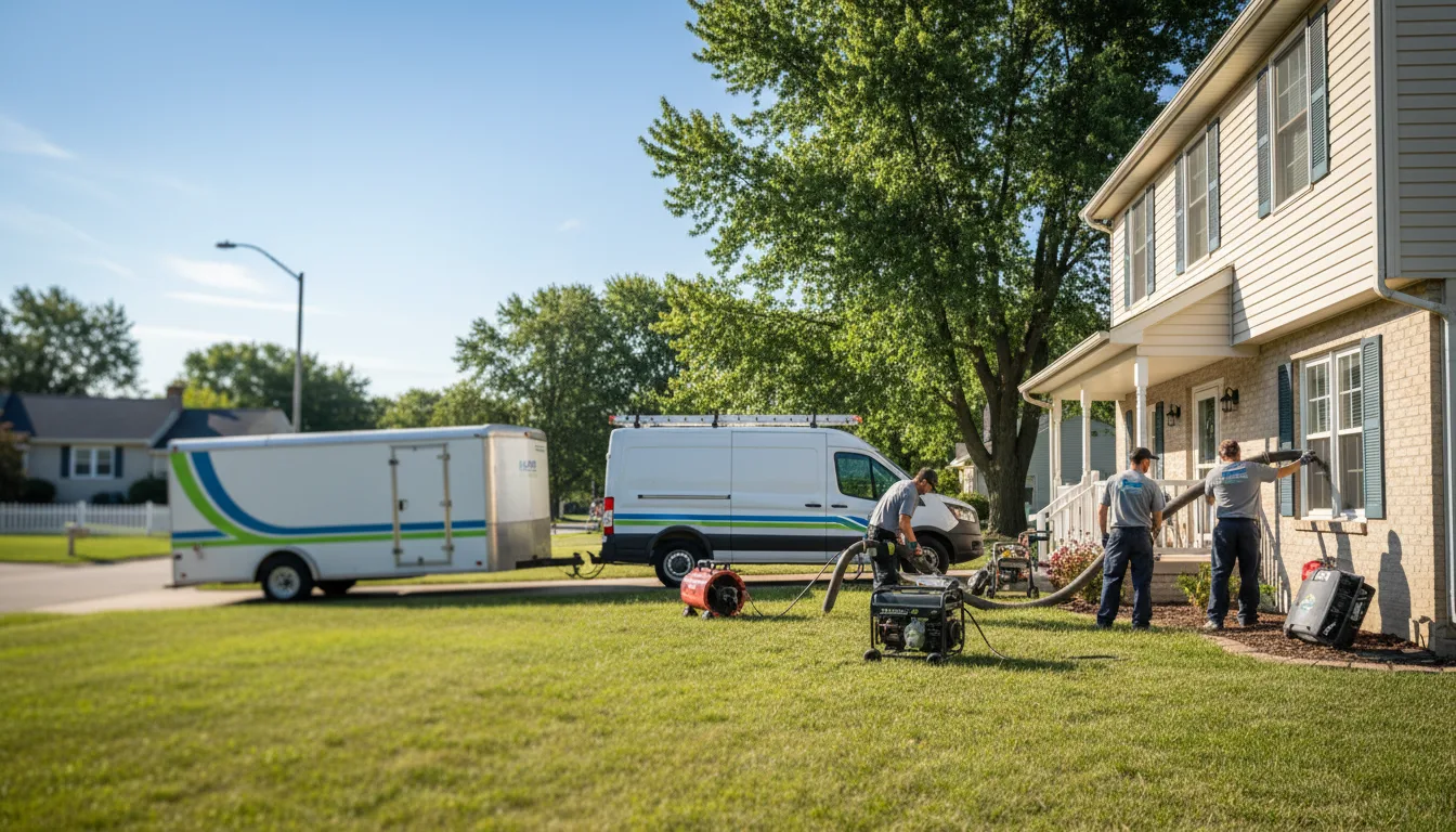 Flooded Basement Restoration And Cleanup With Repair in Fredonia, KS near me